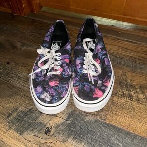 Floral Vans
